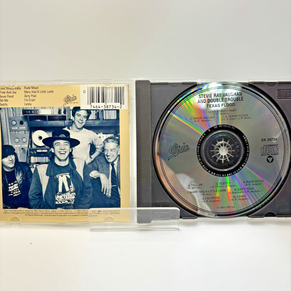 Vaughan, Stevie Ray : Texas Flood CD - Picture 3 of 5